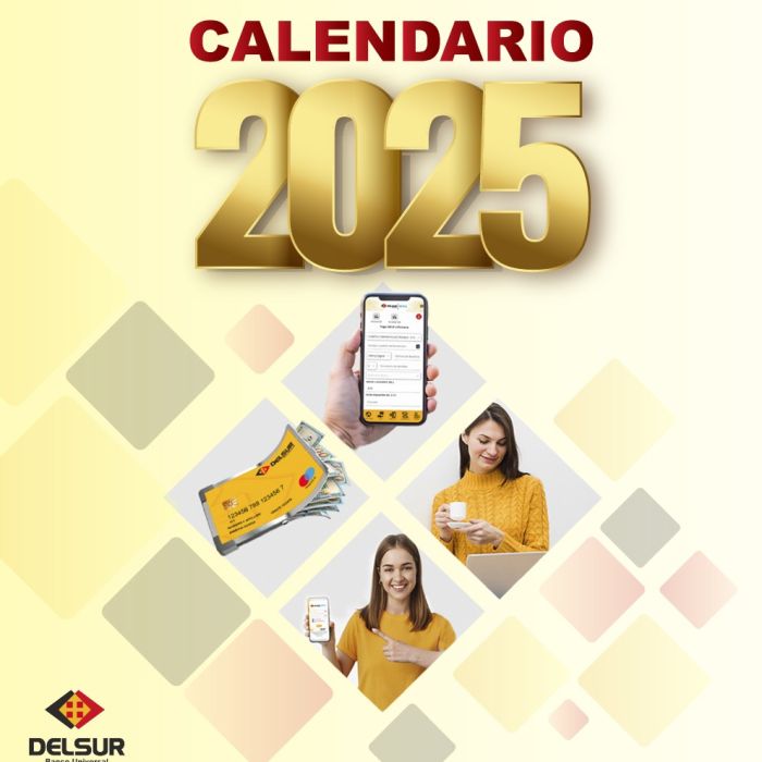 CALENDARIO DELSUR 2025